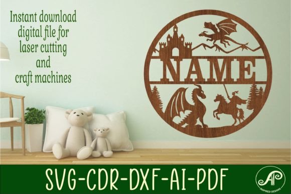 Download Dragon Name Sign SVG Cut File - Dragon name sign svg Collection
