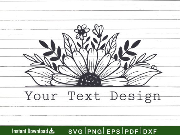 Download Daisy Flower Monogram Svg Flower Svg - Flower monogram Collection