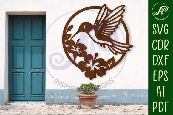 Download Hummingbird Wall Sign, SVG File. Vector - Hummingbird wall sign Collection