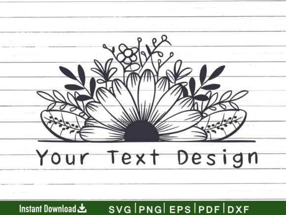 Download Daisy Flower Monogram Svg Flower Svg - Flower monogram Collection